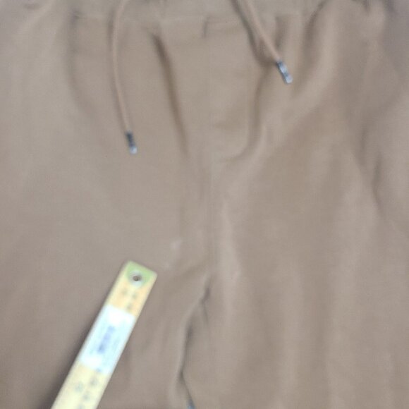 Lil Woo by Al Wissman Brown Shorts with Brown Logo Size Large - Picture 2 of 9